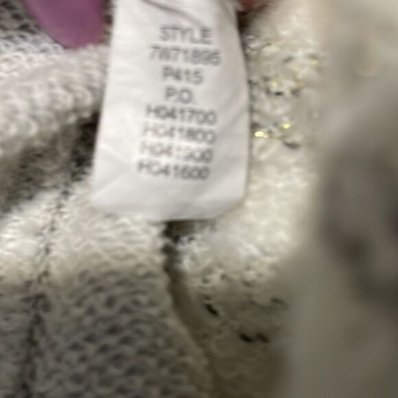 Lucky Brand Drape Front Textured Cardigan Sweater Size Large - Picture 6 of 8